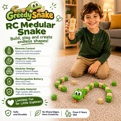 GreedySnake™ RC Modular Snake